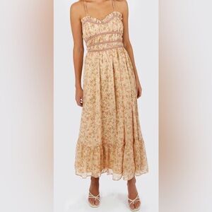 Dress Forum Floral Pink Maxi Dress